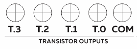 ESP-HMI-5C-CI Terminal Arrangement Transistor Outputs