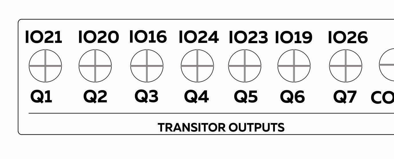 RPI-PC-AM8-TO7 Transistor Outputs