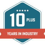 10 years plus in industry