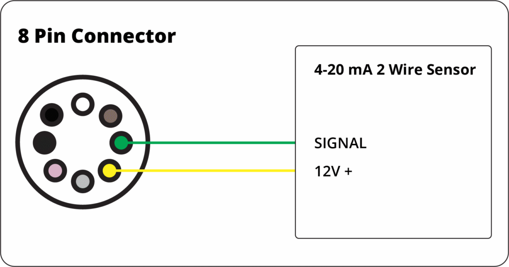 8 Pin Connector Diagram 2 Wire-8