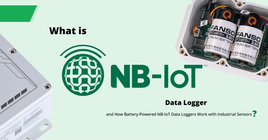 What is a Data Logger and How Battery-Powered NB-IoT Data Loggers Work with Industrial Sensors