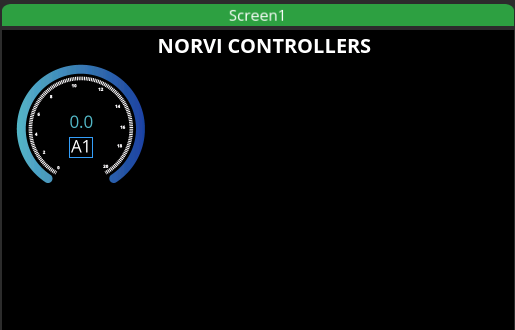 4-20 Analog indicator