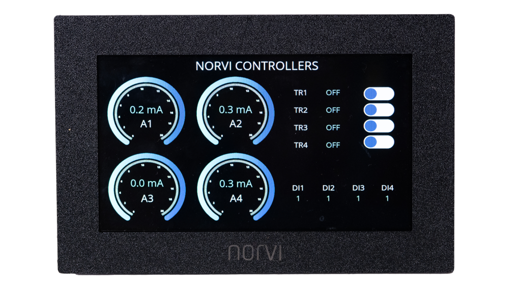 NORVI ESP-HMI-7C User Interface Complete Design