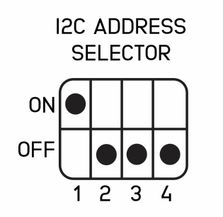 NORVI X-AI4 I2C Address Selection