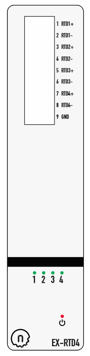 NORVI X-RTD4 Terminal Arrangement
