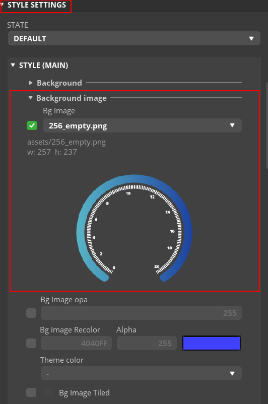 Style(main) - background