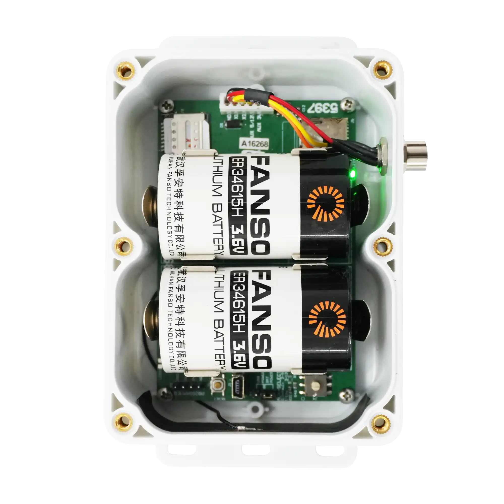 NB-IoT Battery Powered Data Logger Inside