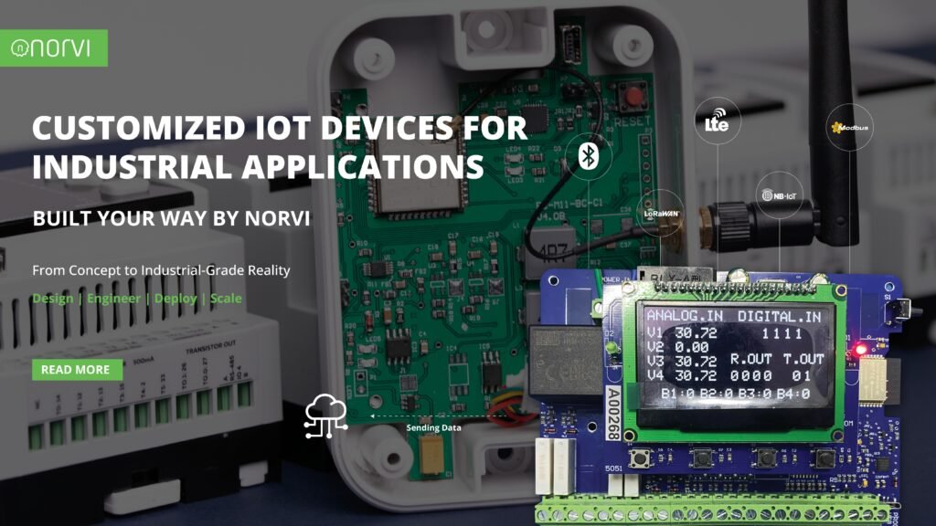 Customized IoT Devices for Industrial Applications - Built Your Way by NORVI