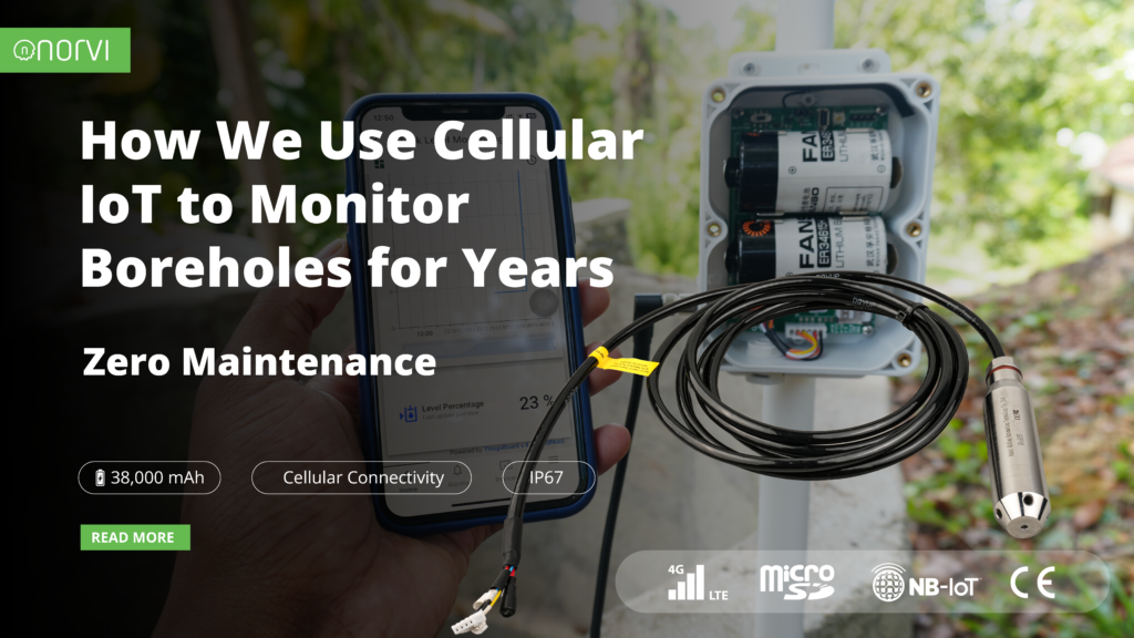 How We Use Cellular IoT to Monitor Boreholes for Years Zero Maintenance