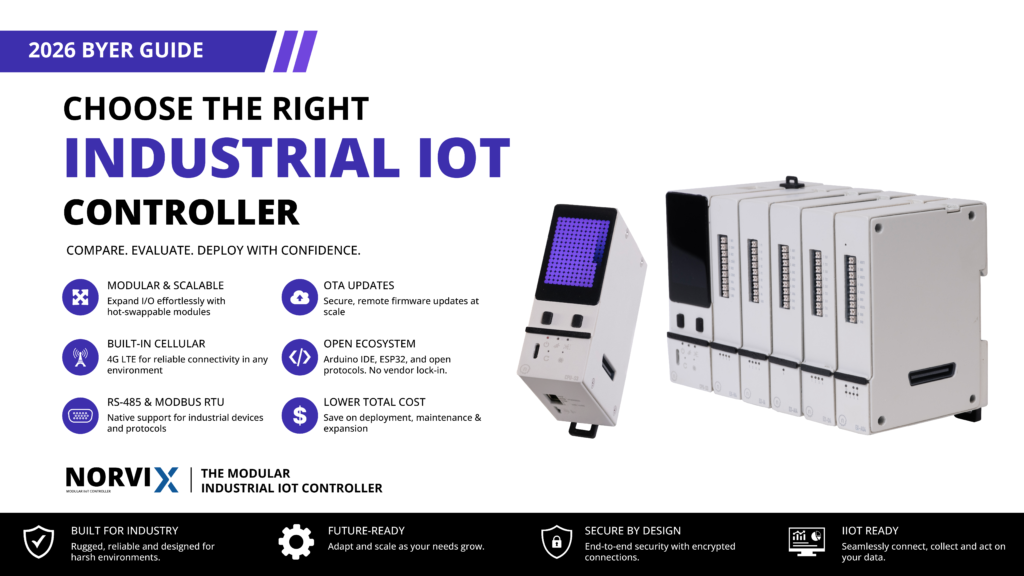 How to Choose the Right Industrial IoT Controller in 2026