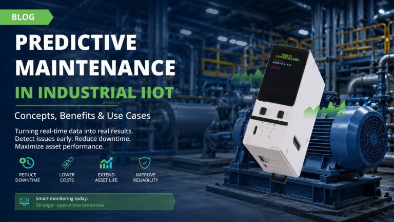Predictive Maintenance in Industrial IoT: Concepts, Benefits & Use Cases