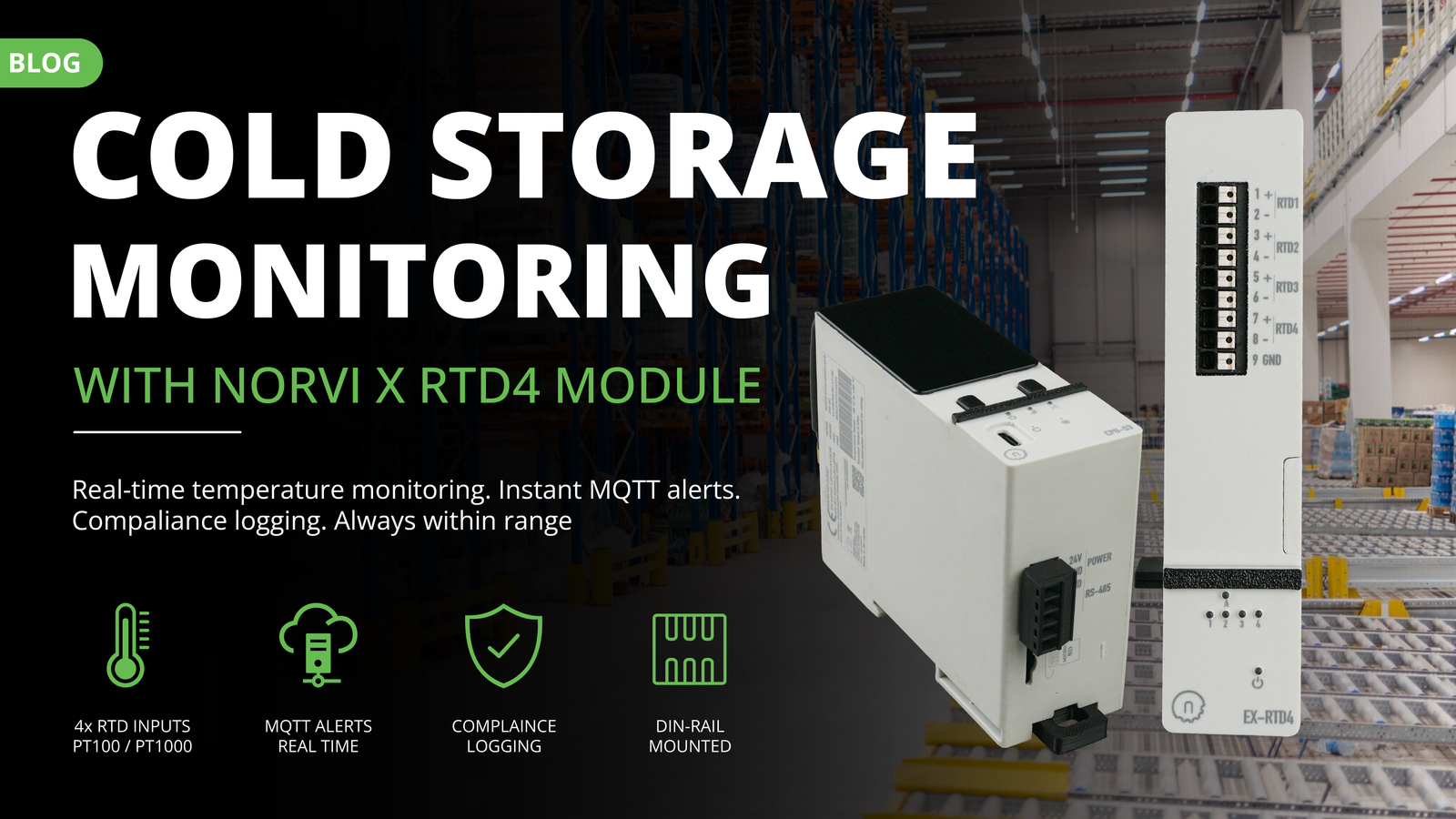 COLD STORAGE TEMPETURE MONITORING