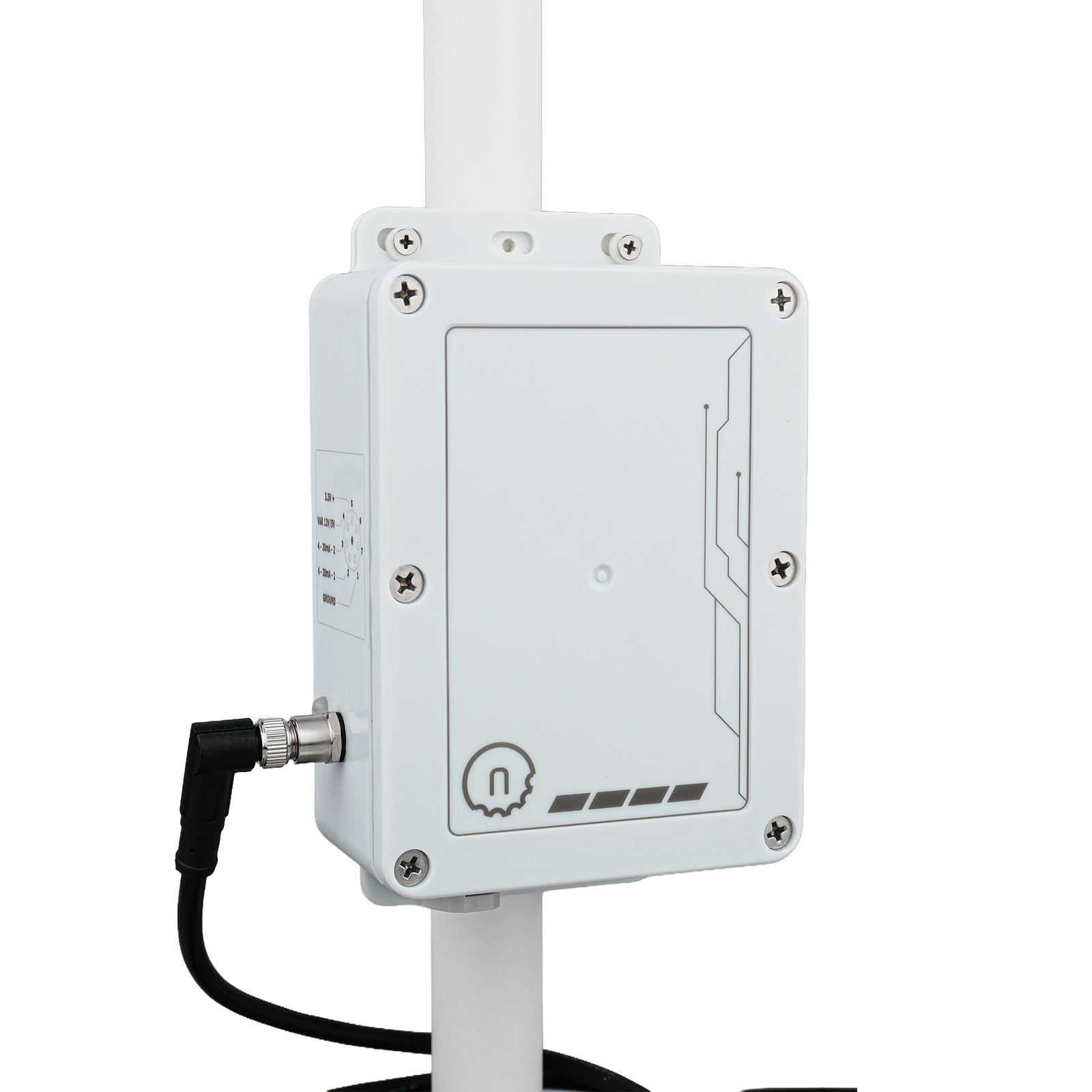 NORVI EC-M12 Model A with dual 4-20mA analog input data logger