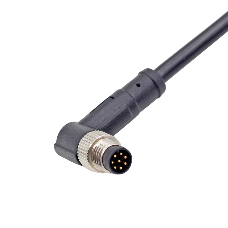 M8 8-pin connector for NORVI EC-M12 sensor wiring