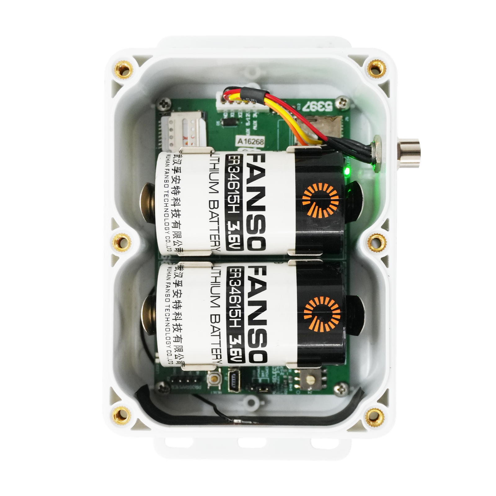NORVI EC-M12 battery-powered IP67 data logger