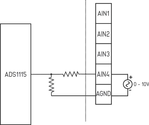 NORVI X-AV4 Analog Input Terminal Wiring
