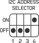 NORVI X-T4 I2C address selector