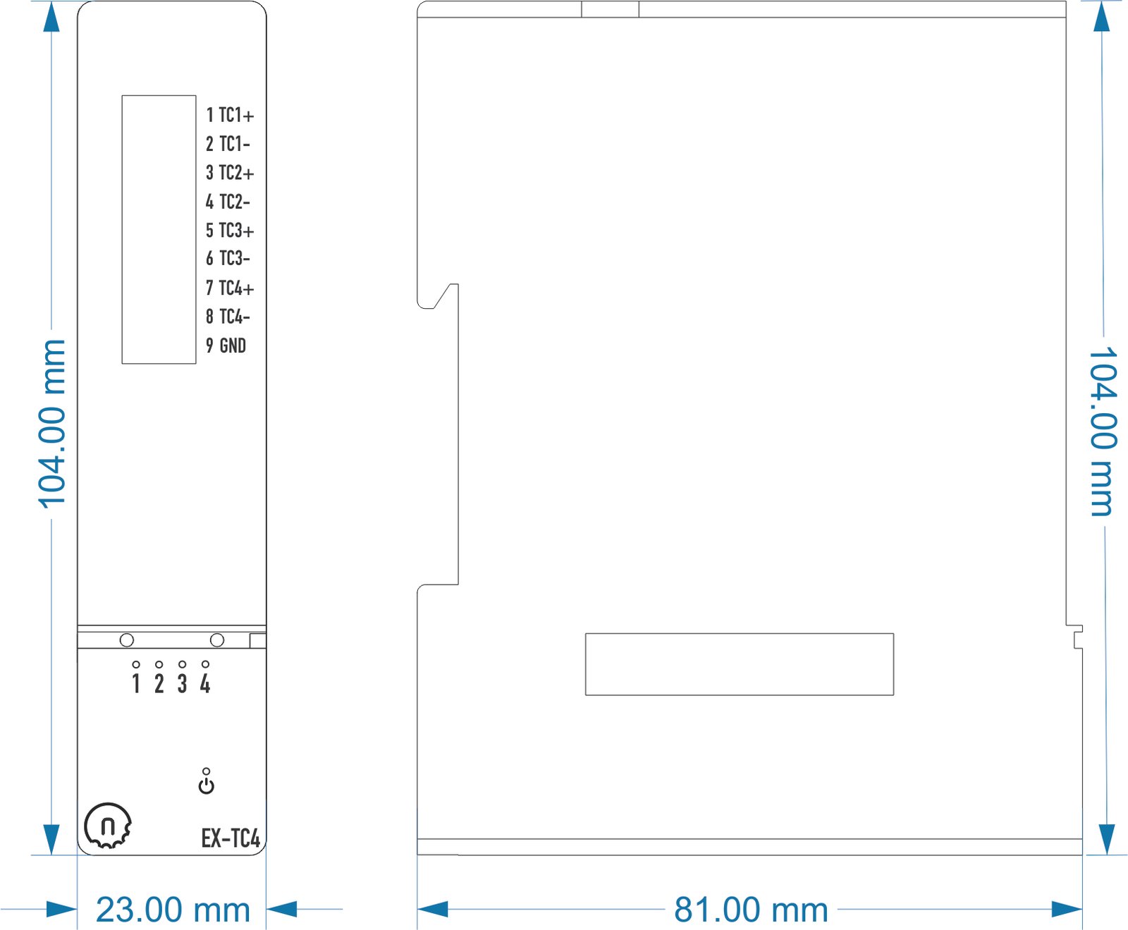 NORVI X-TC4 Measurements