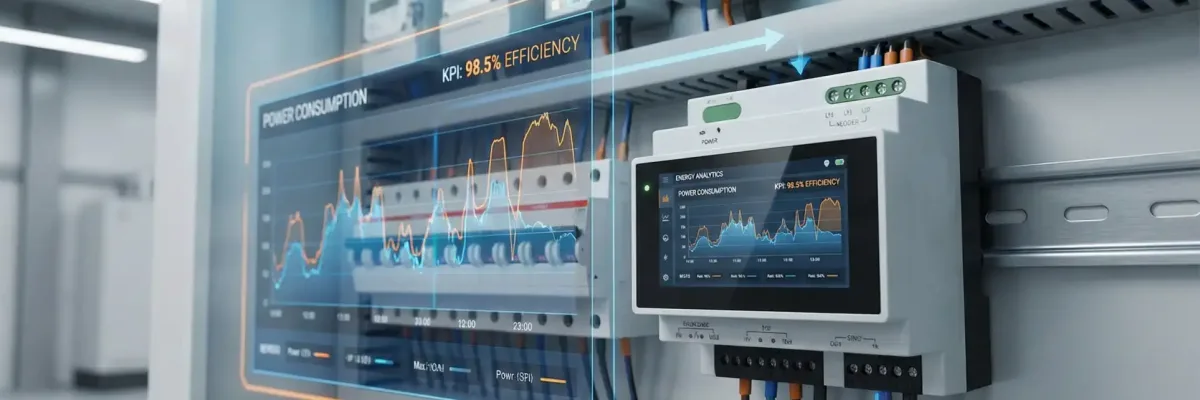 Energy Meter Monitoring Industrial Panel System