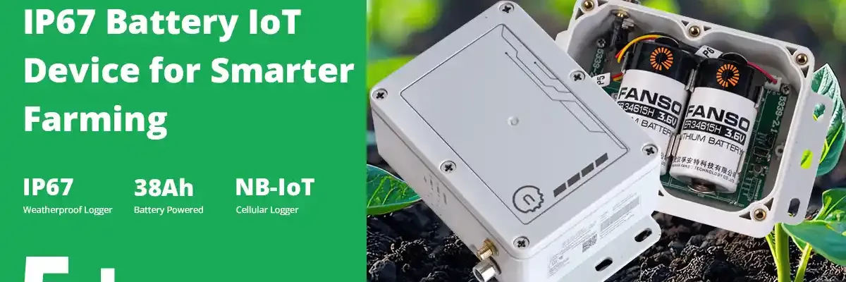 IP67 Battery IoT Device for Smarter Farming - Long-Lasting Field Monitoring