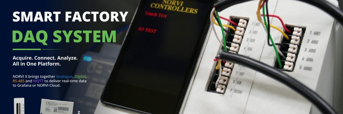Smart Factory Data Acquisition System (DAQ) Using NORVI X